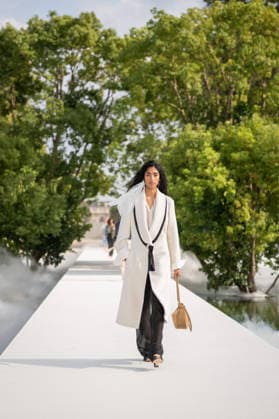 PFW - Dior Runway A model walks the runway during the Christian Dior Womenswear Spring Summer 2027 show as part of Paris Fashion Week on September 29, 2026 in Paris, France. Photo by Alexis Jumeau ABACAPRESS.COM Paris France  Copyright: xJumeauxAlexis ABACAx
