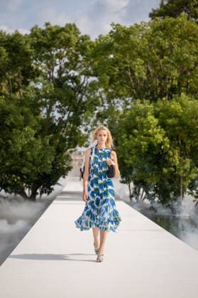 PFW - Dior Runway A model walks the runway during the Christian Dior Womenswear Spring Summer 2027 show as part of Paris Fashion Week on September 29, 2026 in Paris, France. Photo by Alexis Jumeau ABACAPRESS.COM Paris France  Copyright: xJumeauxAlexis ABACAx