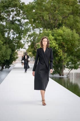 PFW - Dior Runway A model walks the runway during the Christian Dior Womenswear Spring Summer 2027 show as part of Paris Fashion Week on September 29, 2026 in Paris, France. Photo by Alexis Jumeau ABACAPRESS.COM Paris France  Copyright: xJumeauxAlexis ABACAx