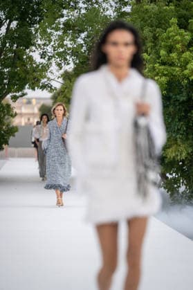 PFW - Dior Runway A model walks the runway during the Christian Dior Womenswear Spring Summer 2027 show as part of Paris Fashion Week on September 29, 2026 in Paris, France. Photo by Alexis Jumeau ABACAPRESS.COM Paris France  Copyright: xJumeauxAlexis ABACAx