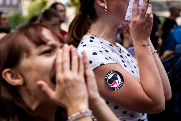 NEWS: Greve dans la fonction publique a Strasbourg. 29 09 2026 Manifestation des agents de la fonction publique a Strasbourg, le 29 septembre 2026, dans le cadre d une journee nationale de greve et de mobilisation. Le cortege est parti de la place Kleber et a defile dans les rues du centre-ville avant de rejoindre la place de la Republique.  Copyright: xelyxandroxcegarrax