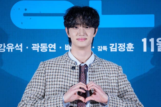 Final Interview film press conference SEOUL, SOUTH KOREA, SEPTEMBER 29: South Korean actor Kim Jae-won poses for photographs during Final Interview film press conference at the Lotte Cinema in Seoul, South Korea, on September 29, 2026. Seoul the Lotte Cinema South Korea 8288_287764 Copyright: xStevexChoxKyewoongx