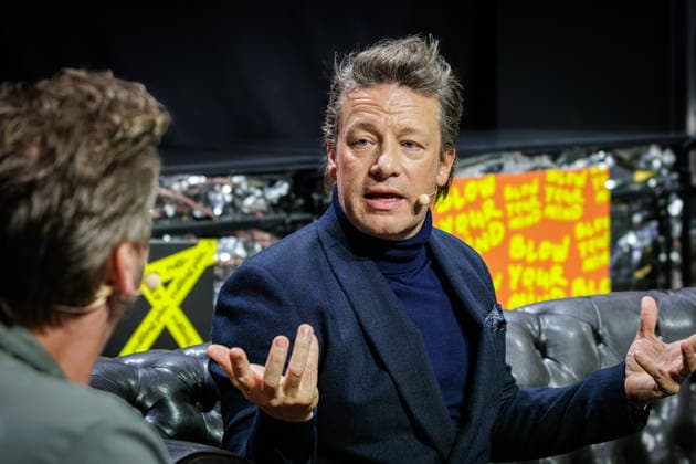 September 28, 2026, Düsseldorf-Meerbusch: Jamie Oliver at the Rolling Pin Convention 2026, Düsseldorf-Meerbusch, Areal Böhler, North Rhine-Westphalia, Germany