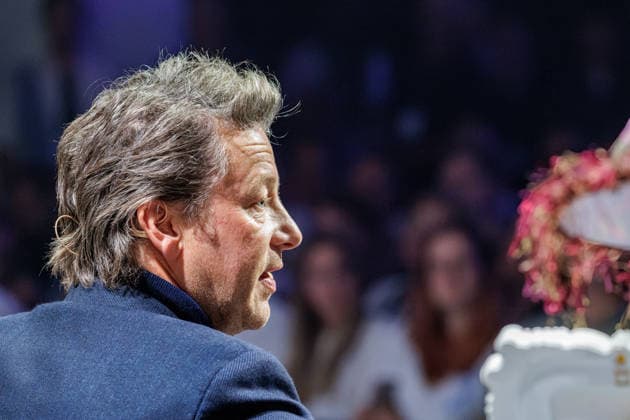 September 28, 2026, Düsseldorf-Meerbusch: Jamie Oliver at the Rolling Pin Convention 2026, Düsseldorf-Meerbusch, Areal Böhler, North Rhine-Westphalia, Germany