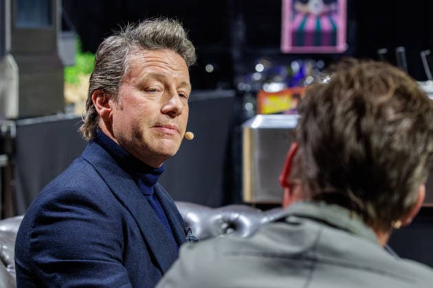 September 28, 2026, Düsseldorf-Meerbusch: Jamie Oliver at the Rolling Pin Convention 2026, Düsseldorf-Meerbusch, Areal Böhler, North Rhine-Westphalia, Germany