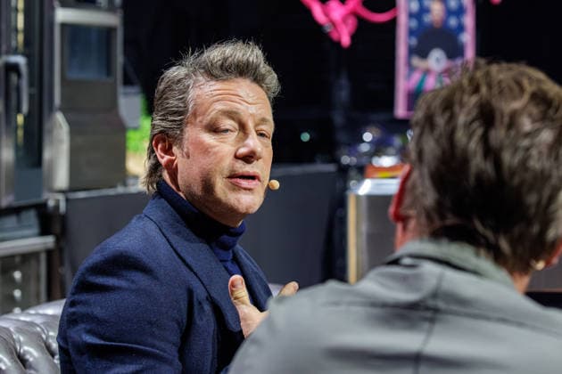 September 28, 2026, Düsseldorf-Meerbusch: Jamie Oliver at the Rolling Pin Convention 2026, Düsseldorf-Meerbusch, Areal Böhler, North Rhine-Westphalia, Germany