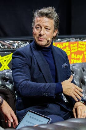 September 28, 2026, Düsseldorf-Meerbusch: Jamie Oliver at the Rolling Pin Convention 2026, Düsseldorf-Meerbusch, Areal Böhler, North Rhine-Westphalia, Germany