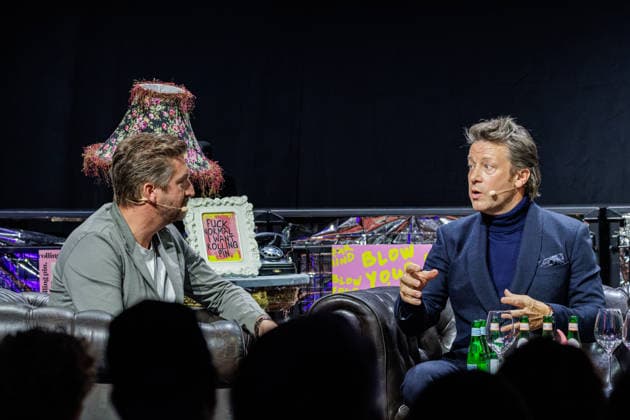 September 28, 2026, Düsseldorf-Meerbusch: Jamie Oliver at the Rolling Pin Convention 2026, Düsseldorf-Meerbusch, Areal Böhler, North Rhine-Westphalia, Germany