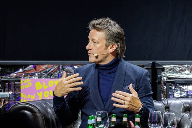September 28, 2026, Düsseldorf-Meerbusch: Jamie Oliver at the Rolling Pin Convention 2026, Düsseldorf-Meerbusch, Areal Böhler, North Rhine-Westphalia, Germany