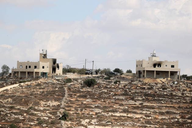 Israelis attack 3 West Bank villages, force family from home minutes after return NABLUS, WEST BANK, PALESTINE - SEPTEMBER 29: A view of the destruction after Israeli settlers raided three villages, setting homes and vehicles on fire and beating an elderly woman in Nablus, West Bank, Palestine on September 29, 2026. During the attack, two homes were set on fire, causing severe damage to the houses and their contents. In Jalud, south of Nablus in the northern West Bank, the Al-Tubasi family returned to its home early Tuesday after nearly two months of displacement, only to be attacked by Israeli settlers minutes later and forced by the army to leave again. Issam Rimawi Anadolu Nablus West Bank. Editorial use only. Please get in touch for a Copyright: x2026xAnadoluxIssamxRimawix