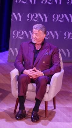 RECORD DATE NOT STATED Motion Picture Megastar Sylvester Stallone Appears at Manhattan s 92Y to Discuss His New Book, The Steps (NEW) Motion Picture Megastar Sylvester Stallone Appears at Manhattan s 92Y to Discuss His New Book, The Steps . September 28, 2026, New York, USA: Internationally-Acclaimed, A-List Motion Picture Star and Academy Award Winner Sylvester Stallone Headlines a Conversation with Tracy Smith Introducing His New Book, The Steps: A Memoir , at a New Edition of the Recanati-Kaplan Talks CBS Sunday Morning at 92Y . Credit: Julia Mineeva EGBN News Thenews2(Foto: Egbn News Thenews2 imago images) Motion Picture Megastar Sylvester Stallone Appears at Manhattan s 92Y to Discuss His New Book, The Steps  Copyright: xEGBNxNewsx