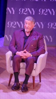RECORD DATE NOT STATED Motion Picture Megastar Sylvester Stallone Appears at Manhattan s 92Y to Discuss His New Book, The Steps (NEW) Motion Picture Megastar Sylvester Stallone Appears at Manhattan s 92Y to Discuss His New Book, The Steps . September 28, 2026, New York, USA: Internationally-Acclaimed, A-List Motion Picture Star and Academy Award Winner Sylvester Stallone Headlines a Conversation with Tracy Smith Introducing His New Book, The Steps: A Memoir , at a New Edition of the Recanati-Kaplan Talks CBS Sunday Morning at 92Y . Credit: Julia Mineeva EGBN News Thenews2(Foto: Egbn News Thenews2 imago images) Motion Picture Megastar Sylvester Stallone Appears at Manhattan s 92Y to Discuss His New Book, The Steps  Copyright: xEGBNxNewsx