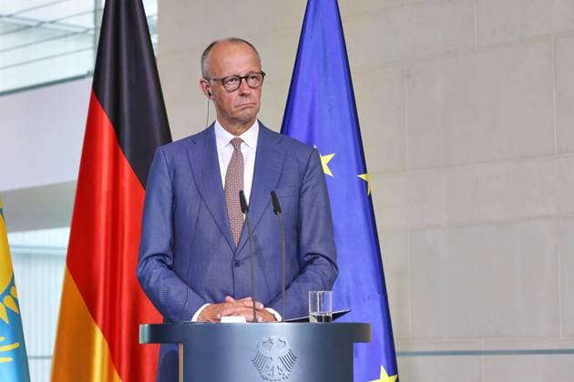Berlin, Germany, September 29, 2026; Federal Chancellery: Reception for the President of Kazakhstan; Federal Chancellor Friedrich Merz (CDU) Copyright: xdtsxNachrichtenagenturx dts_136774