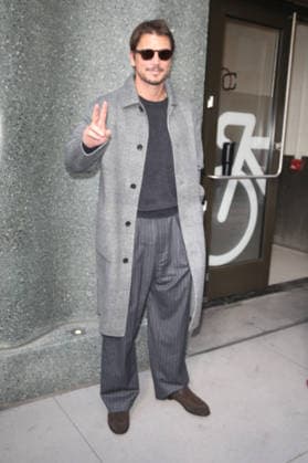 September 29, 2026, New York, New York, USA: JOSH HARTNETT arrives at ABC DISNEY Studios in Downtown Manhattan, New York City New York USA - ZUMAh16_ 20260929_zaf_h16_075 Copyright: xDanxHerrickx