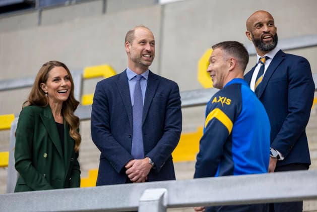 The Prince and Princess of Wales visit Leeds Rhinos The Prince and Princess of Wales visit Leeds Rhinos rugby team and learn how the club and the Leeds Rhinos Foundation are changing lives through the power of sport, at AMT Headingley Stadium, Leeds, Yorkshire, UK, on the 29th September 2026. Picture by James Glossop WPA-Pool Leeds AMT Headingley Stadium Yorkshire UK  WHA-0831