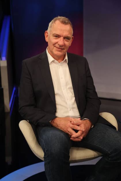 Jan van Aken on the ARD talk show *maischberger* at the studio in Berlin-Adlershof, Berlin, September 29, 2026 Copyright: xAgenturxMatthiasxWehnertx xM.xGränzdörferx