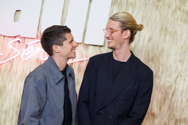 Paul, La Serie Photocall - Paris Abraham Wapler and Paul Mirabel attend the photocall for the premiere of Paul, La Serie held at the Grand Rex Cinema in Paris, France on September 29, 2026. Photo by David Boyer ABACAPRESS.COM Paris France  Copyright: xBoyerxDavid ABACAx