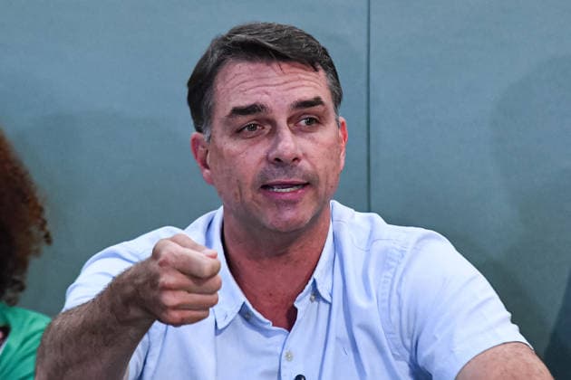 SaO PAULO, SP - 29.09.2026: FLaVIO BOLSONARO PARTICIPA DE ENCONTRO SP - Flavio Bolsonaro (PL), candidate for President of the Republic, participates in a meeting with black belts in Jiu-Jitsu, this Tuesday (29), at the Alliance academy, in the Vila Olimpia neighborhood, in Sao Paulo, SP. x3022281x  RobertoxCasimiro