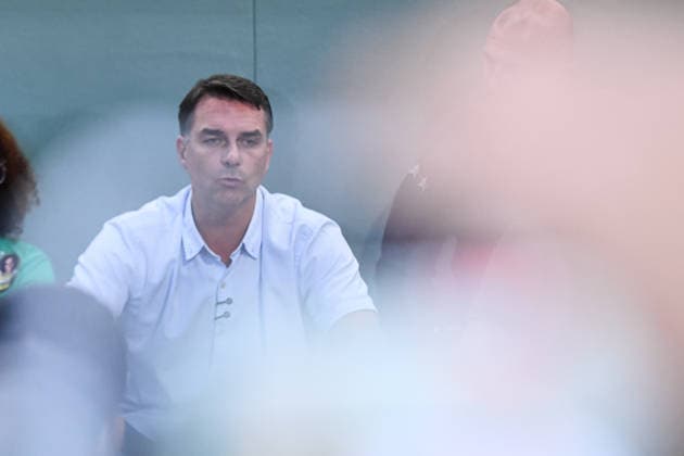 SaO PAULO, SP - 29.09.2026: FLaVIO BOLSONARO PARTICIPA DE ENCONTRO SP - Flavio Bolsonaro (PL), candidate for President of the Republic, participates in a meeting with black belts in Jiu-Jitsu, this Tuesday (29), at the Alliance academy, in the Vila Olimpia neighborhood, in Sao Paulo, SP. x3022307x  RobertoxCasimiro