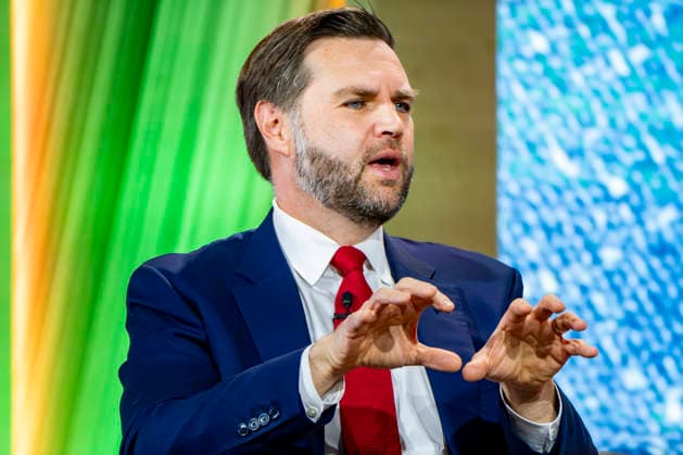 Vice President JD Vance speaks during the 2026 MAHA Summit at the Waldorf Astoria Hotel in Washington, DC on Tuesday, September 29, 2026. Leaders from government, healthcare, science, technology, agriculture, and business gathered to discuss challenges, opportunities, and approaches to improving health across the United States. WAP20260929165 BONNIExCASH