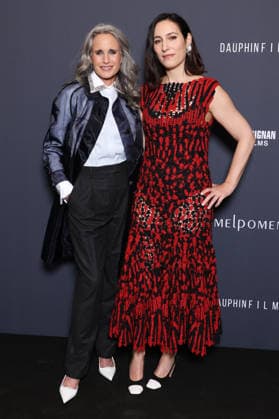 Melpomene Premiere - Paris Andie MacDowell and Charlotte Dauphin attend Melpomene Premiere held at Elysées Biarritz, in Paris, France, September 29, 2026. Photo by Jerome Domine ABACAPRESS.COM Paris France  Copyright: xDominexJerome ABACAx