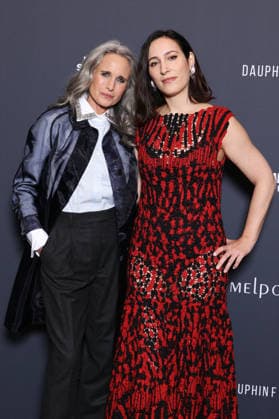 Melpomene Premiere - Paris Andie MacDowell and Charlotte Dauphin attend Melpomene Premiere held at Elysées Biarritz, in Paris, France, September 29, 2026. Photo by Jerome Domine ABACAPRESS.COM Paris France  Copyright: xDominexJerome ABACAx