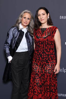 Melpomene Premiere - Paris Andie MacDowell and Charlotte Dauphin attend Melpomene Premiere held at Elysées Biarritz, in Paris, France, September 29, 2026. Photo by Jerome Domine ABACAPRESS.COM Paris France  Copyright: xDominexJerome ABACAx