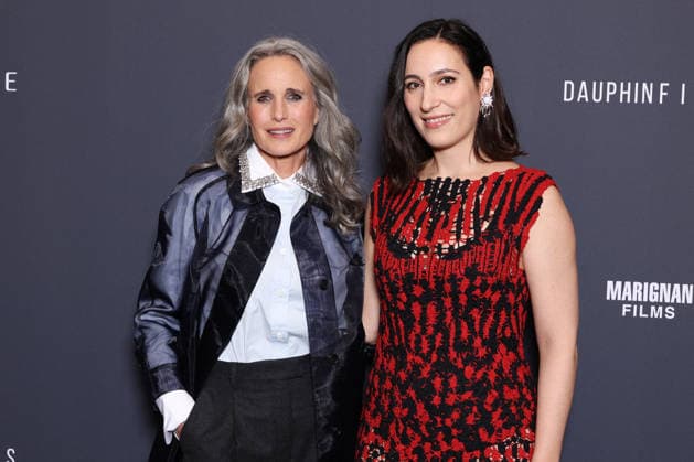 Melpomene Premiere - Paris Andie MacDowell and Charlotte Dauphin attend Melpomene Premiere held at Elysées Biarritz, in Paris, France, September 29, 2026. Photo by Jerome Domine ABACAPRESS.COM Paris France  Copyright: xDominexJerome ABACAx