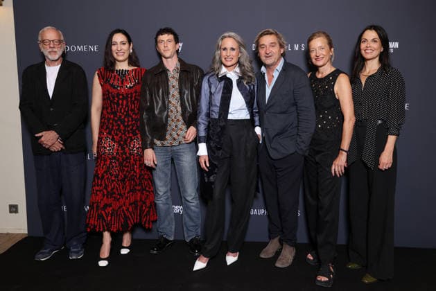 Melpomene Premiere - Paris Pascal Greggory, Charlotte Dauphin, Finnegan Oldfield, Andie MacDowell, Louis-Do de Lencquesaing, Aurélia Petit and Violaine Gillibert attend Melpomene Premiere held at Elysées Biarritz, in Paris, France, September 29, 2026. Photo by Jerome Domine ABACAPRESS.COM Paris France  Copyright: xDominexJerome ABACAx