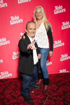 Tele Loisirs Awards - Paris Andre Bouchet alias Passe-Partout ( passe partout) and his wife Patricia attends a photocall at the Tele Loisirs Awards 2026 at the Casino de Paris in Paris, France, on September 29, 2026. Photo by Alexis Jumeau ABACAPRESS.COM Paris France  Copyright: xJumeauxAlexis ABACAx