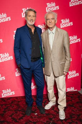 Tele Loisirs Awards - Paris French TV host Antoine De Caunes and Jacques Jakubowicz alias Jacky attends a photocall at the Tele Loisirs Awards 2026 at the Casino de Paris in Paris, France, on September 29, 2026. Photo by Alexis Jumeau ABACAPRESS.COM Paris France  Copyright: xJumeauxAlexis ABACAx