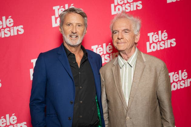 Tele Loisirs Awards - Paris French TV host Antoine De Caunes and Jacques Jakubowicz alias Jacky attends a photocall at the Tele Loisirs Awards 2026 at the Casino de Paris in Paris, France, on September 29, 2026. Photo by Alexis Jumeau ABACAPRESS.COM Paris France  Copyright: xJumeauxAlexis ABACAx