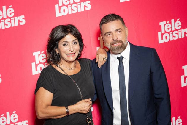 Tele Loisirs Awards - Paris Star Academy s teacher Sofia Morgavi and Editorial Director, Consumer Publications, Prisma Media Julien Lamury-Dessauvages attends a photocall at the Tele Loisirs Awards 2026 at the Casino de Paris in Paris, France, on September 29, 2026. Photo by Alexis Jumeau ABACAPRESS.COM Paris France  Copyright: xJumeauxAlexis ABACAx