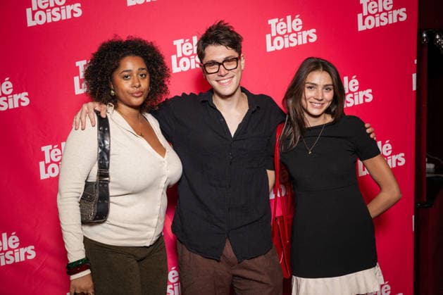 Tele Loisirs Awards - Paris Margaux Aguilar, Thomas Vilan and Alexandra Favalli attends a photocall at the Tele Loisirs Awards 2026 at the Casino de Paris in Paris, France, on September 29, 2026. Photo by Alexis Jumeau ABACAPRESS.COM Paris France  Copyright: xJumeauxAlexis ABACAx