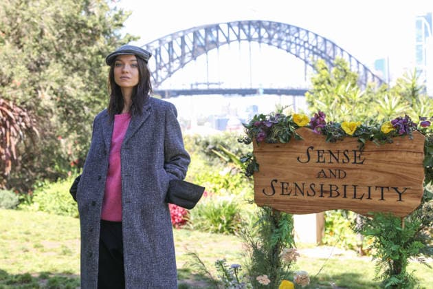 September 30, 2026: Sense and Sensibility cast member ESMo° CREED-MILES poses during a Photo Call at Wendy Whiteley s Secret Garden, Lavender Bay on September 30, 2026 in Sydney, NSW Australia - ZUMAa155 20260930_aaa_a155_001 Copyright: xChristopherxKhouryx