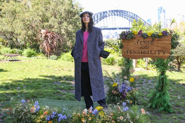 September 30, 2026: Sense and Sensibility cast member ESMo° CREED-MILES poses during a Photo Call at Wendy Whiteley s Secret Garden, Lavender Bay on September 30, 2026 in Sydney, NSW Australia - ZUMAa155 20260930_aaa_a155_003 Copyright: xChristopherxKhouryx