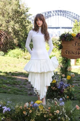September 30, 2026: Sense and Sensibility cast member DAISY EDGAR-JONES poses during a Photo Call at Wendy Whiteley s Secret Garden, Lavender Bay on September 30, 2026 in Sydney, NSW Australia - ZUMAa155 20260930_aaa_a155_005 Copyright: xChristopherxKhouryx