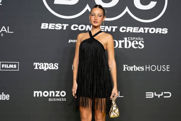 Forbes Best Content Creator Awards in Madrid - 29 Sep 2026 Sara Alvarez attends the Forbes Best Content Creator Awards at the Italian Embassy in Madrid. Madrid Spain Copyright: xAtilanoxGarciax xSOPAxImagesx PHOTO10137
