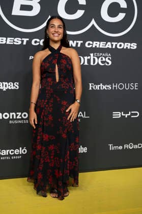 September 29, 2026, Madrid, Spain: Ana Bastos attends the Forbes Best Content Creator Awards at the Italian Embassy in Madrid. Madrid Spain - ZUMAs197 20260929_aaa_s197_403 Copyright: xAtilanoxGarciax