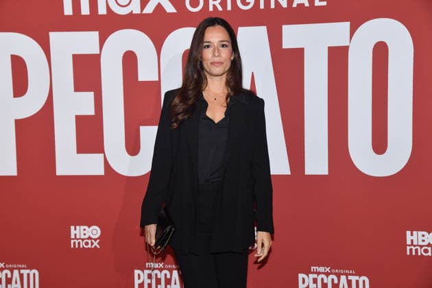 IPA89127906 - Rome, Cinema Adriano: Preview of the HBO TV series Peccato. Pictured: Annalisa Arena  Copyright: xVincenzoxLandix xVincenzoxLandix IPA89127906