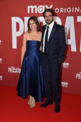 IPA89127921 - Rome, Cinema Adriano: Preview of the HBO TV series Peccato. Pictured: Valerio Vestoso  Copyright: xVincenzoxLandix xVincenzoxLandix IPA89127921
