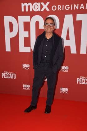 IPA89127944 - Rome, Cinema Adriano: Preview of the HBO TV series Peccato. Pictured: Pino Strabioli  Copyright: xVincenzoxLandix xVincenzoxLandix IPA89127944