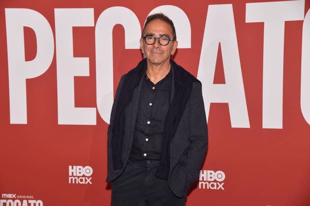 IPA89127945 - Rome, Cinema Adriano: Preview of the HBO TV series Peccato. Pictured: Pino Strabioli  Copyright: xVincenzoxLandix xVincenzoxLandix IPA89127945