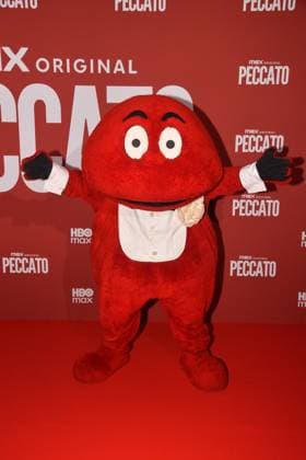IPA89127947 - Rome, Cinema Adriano: Preview of the HBO TV series Peccato. Pictured: Gabibbo  Copyright: xVincenzoxLandix xVincenzoxLandix IPA89127947