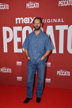 IPA89127957 - Rome, Cinema Adriano: Preview of the HBO TV series Peccato. Pictured: Alessandro Borghi  Copyright: xVincenzoxLandix xVincenzoxLandix IPA89127957