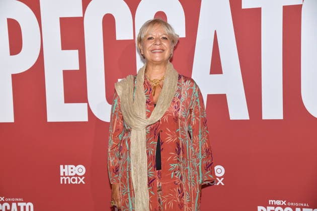 IPA89127913 - Rome, Cinema Adriano: Preview of the HBO TV series Peccato. Pictured: Luisa Pistoia  Copyright: xVincenzoxLandix xVincenzoxLandix IPA89127913