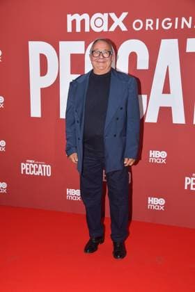 IPA89127914 - Rome, Cinema Adriano: Preview of the HBO TV series Peccato. Pictured: Sandro Beccafico  Copyright: xVincenzoxLandix xVincenzoxLandix IPA89127914