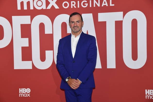 IPA89127925 - Rome, Cinema Adriano: Preview of the HBO TV series Peccato. Pictured: Alessandro Araimo  Copyright: xVincenzoxLandix xVincenzoxLandix IPA89127925