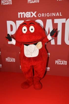 IPA89127949 - Rome, Cinema Adriano: Preview of the HBO TV series Peccato. Pictured: Gabibbo  Copyright: xVincenzoxLandix xVincenzoxLandix IPA89127949