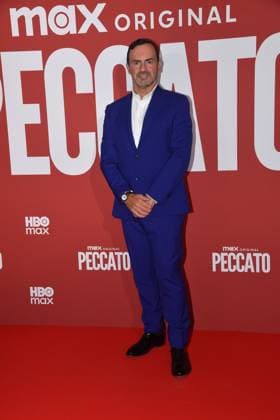 IPA89127923 - Rome, Cinema Adriano: Preview of the HBO TV series Peccato. Pictured: Alessandro Araimo  Copyright: xVincenzoxLandix xVincenzoxLandix IPA89127923